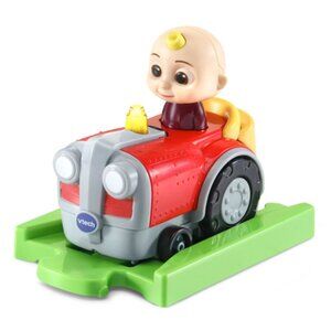 VTech CoComelon Go! Go! Smart Wheels JJ's Tractor and Track